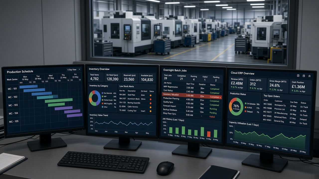 Cloud manufacturing ERP: replatform the pain, not the whole plant